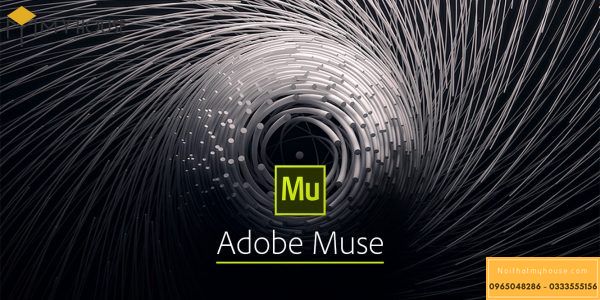 Adobe Muse có rất nhiều tiện ích