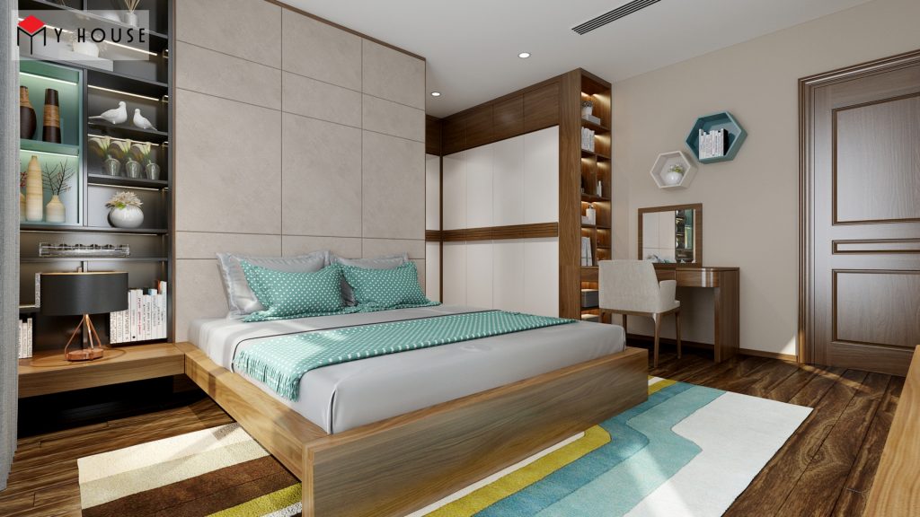 Thiết kế nội thất phòng ngủ biệt thự hiện đại cao cấp