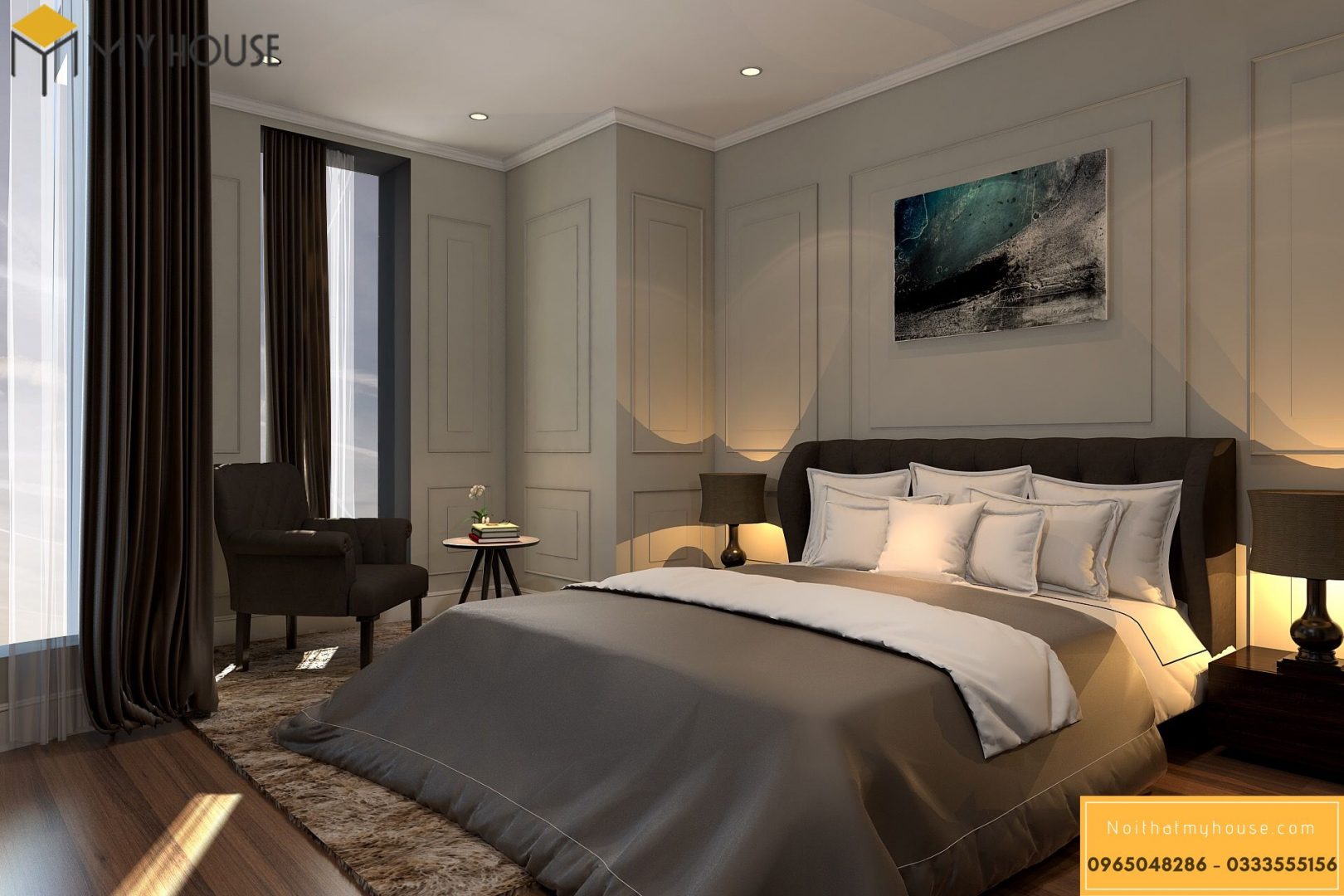 Với thiết kế nội thất phòng ngủ khách sạn 2024, bạn sẽ được đắm mình trong không gian hiện đại và sang trọng, tạo nên sự sang trọng cho phòng ngủ của bạn. Với sự kết hợp tài tình giữa các gam màu tươi sáng, trang trí độc đáo và những chi tiết hiện đại, phòng ngủ khách sạn của bạn sẽ trở thành nơi nghỉ dưỡng lý tưởng.