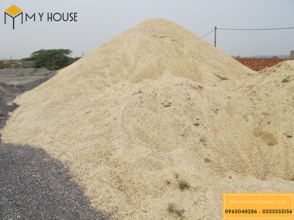 Lựa chọn loại cát tốt để đảm bảo chất lượng xây nhà