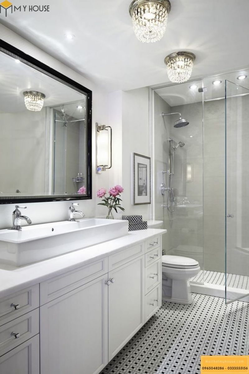 Diện tích phòng vệ sinh chuẩn sẽ giúp bạn sắp xếp bố trí nội thất một cách dễ dàng