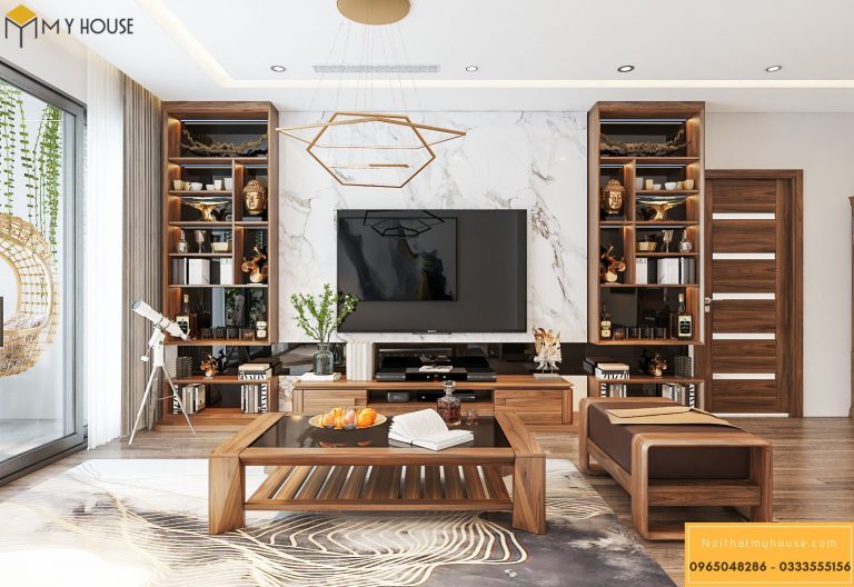 30 Mẫu thiết kế nội thất cho căn hộ chung cư 70m2 đẹp 2022