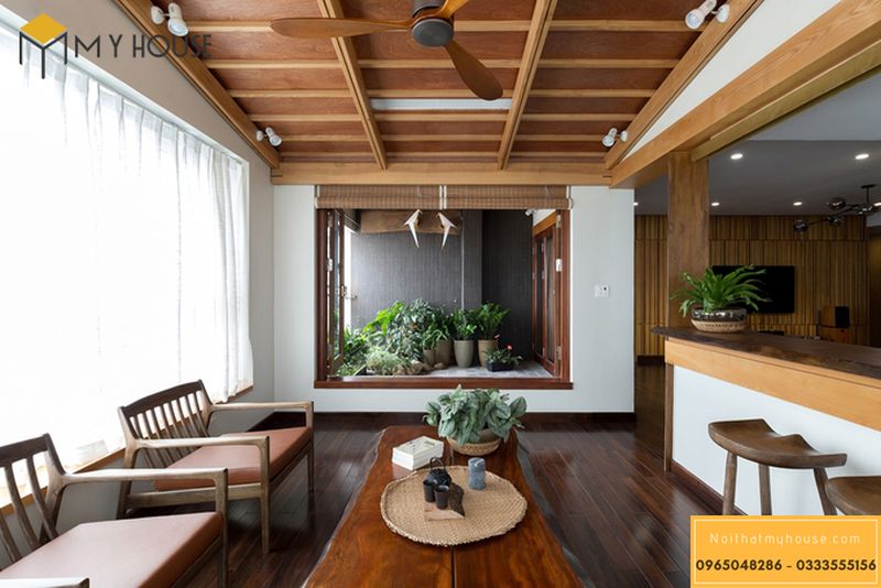 Thiết kế nội thất chung cư phong cách Nhật Bản 3
