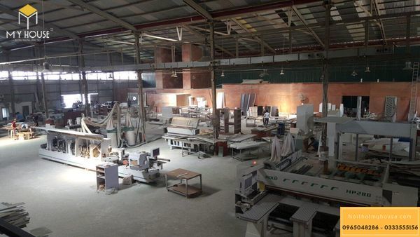 Với nhiều máy móc hiện đại - quy mô nhà máy. Chúng tôi hiện đang là nhà sản xuất nội thất hàng đầu Hà Nội