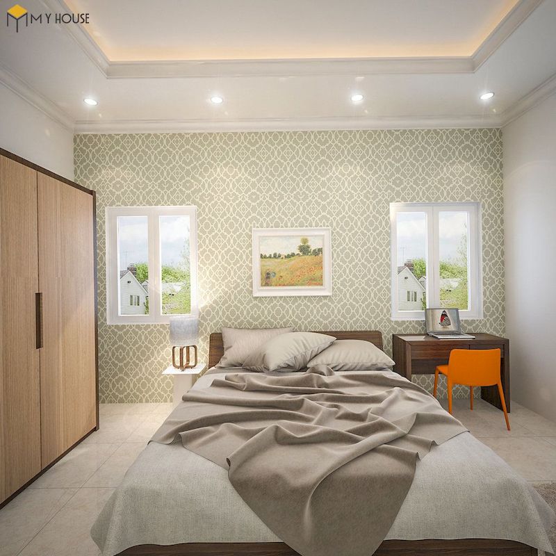 Nội thất phòng ngủ hiện đại đơn giản - Góc view 1