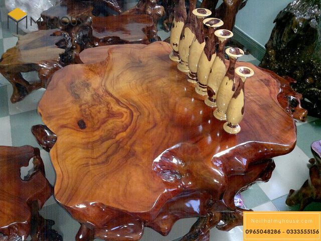 Bộ bàn ghế và các sản phẩm từ gỗ gù hương