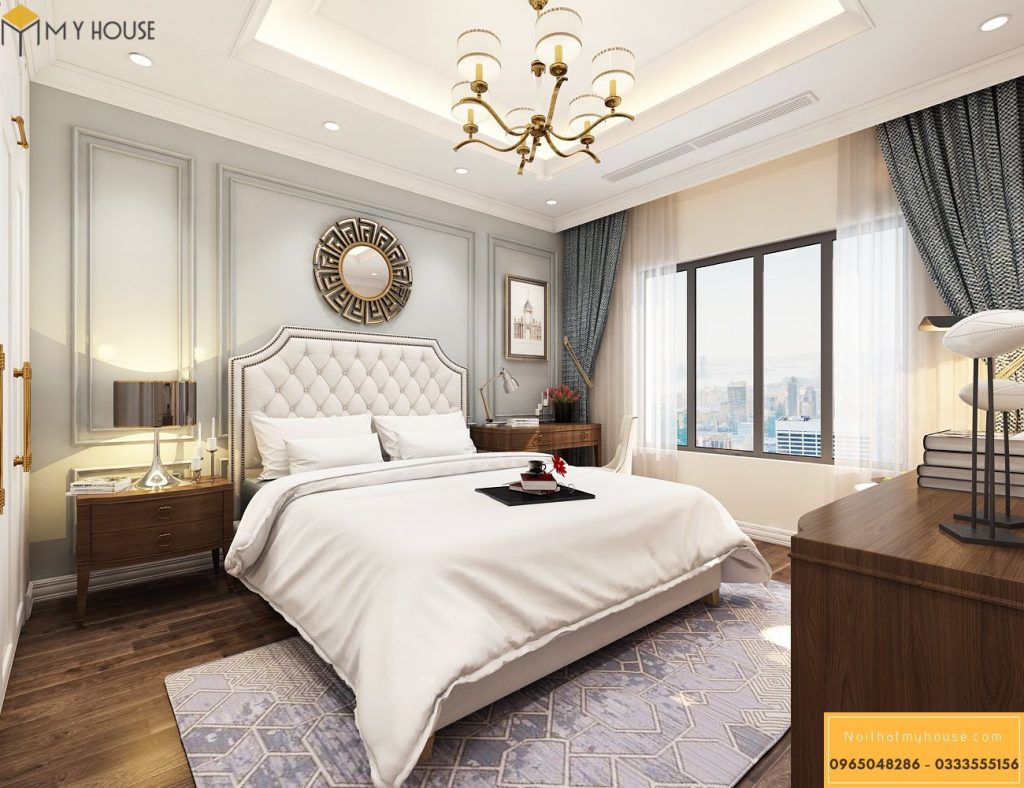 Những căn phòng ngủ cổ điển đẹp tráng lệ có kiểu dáng hoàn mỹ đến từng chi tiết nhỏ