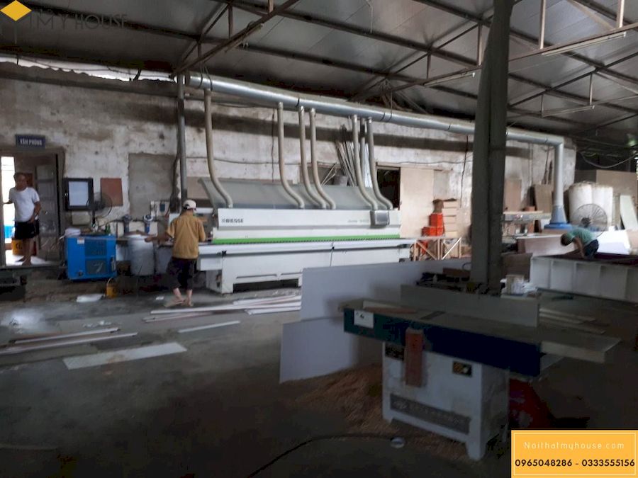 Hình ảnh: nhà máy sản xuất nội thất tại Hà Nội
