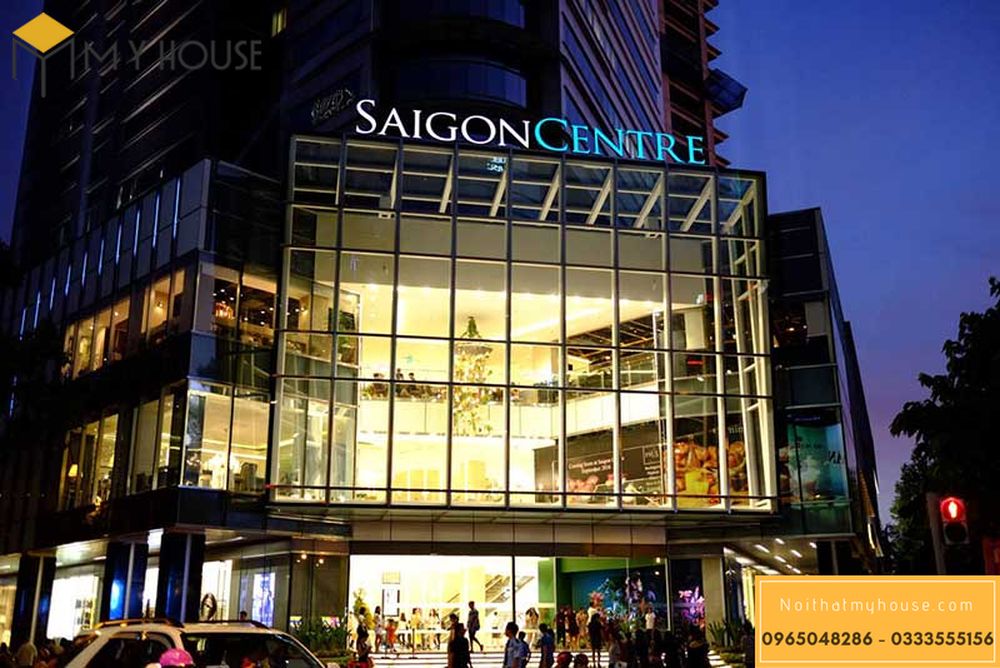 Trung tâm thương mại lớn tại Sài Gòn * Hình ảnh minh họa *