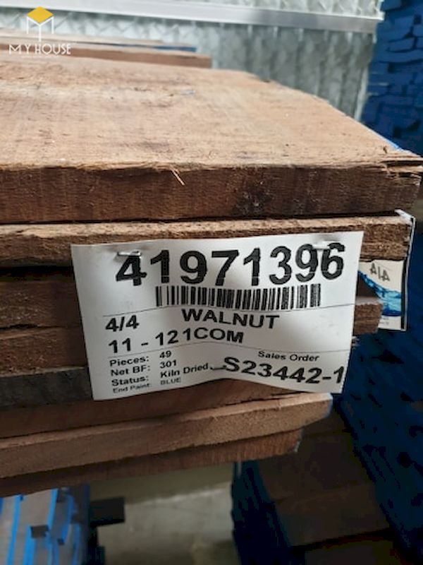 Gỗ óc chó thô được nhập khẩu trực tiếp từ Bắc Mỹ đã qua tẩm sấy, xử lý gỗ theo tiêu chuẩn - Hình ảnh 5