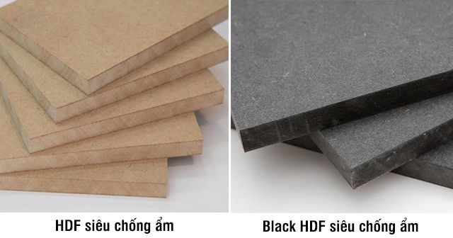 Về cơ bản tấm HDF siêu chống ẩm có cấu tạo và chức năng như tấm HDF thông thường