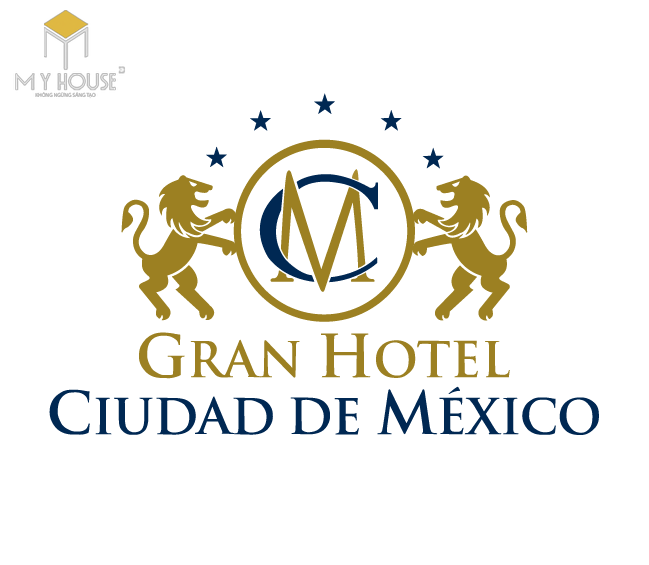 Logo khách sạn đẹp _ Mẫu 18