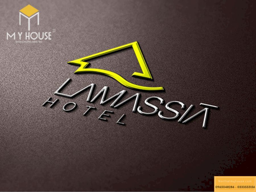 Logo khách sạn đẹp _ Mẫu 4