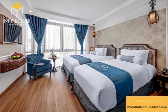 Thi công nội thất khách sạn tại Quảng Ninh 2