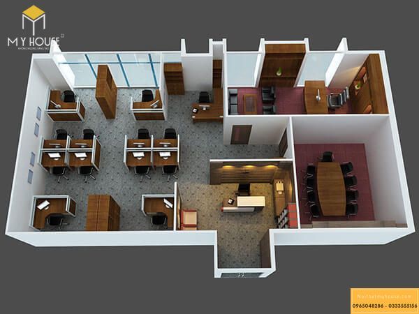 Xu hướng thiết kế nội thất văn phòng cao cấp 2022