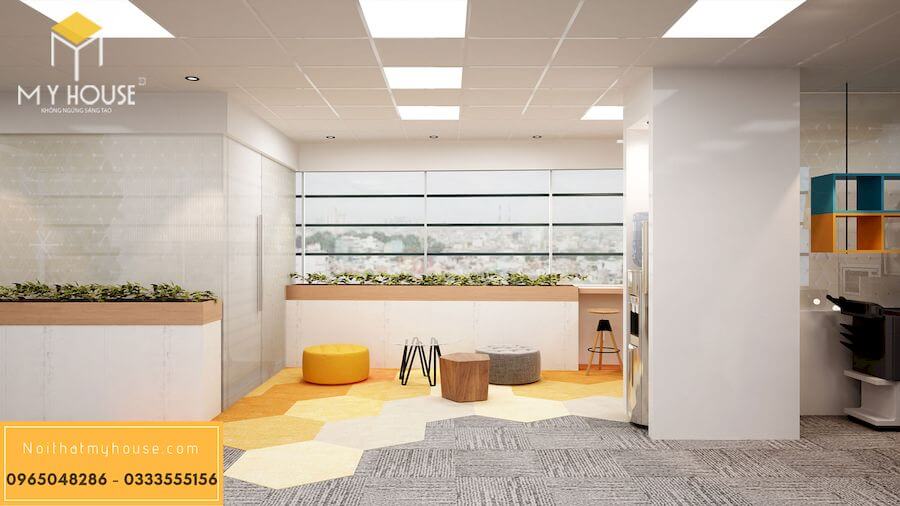 Thiết kế nội thất văn phòng hiện đại tại Hải Phòng - view 5