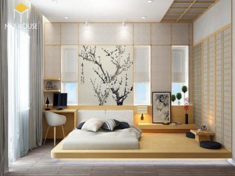 Phòng ngủ kiểu Nhật 10