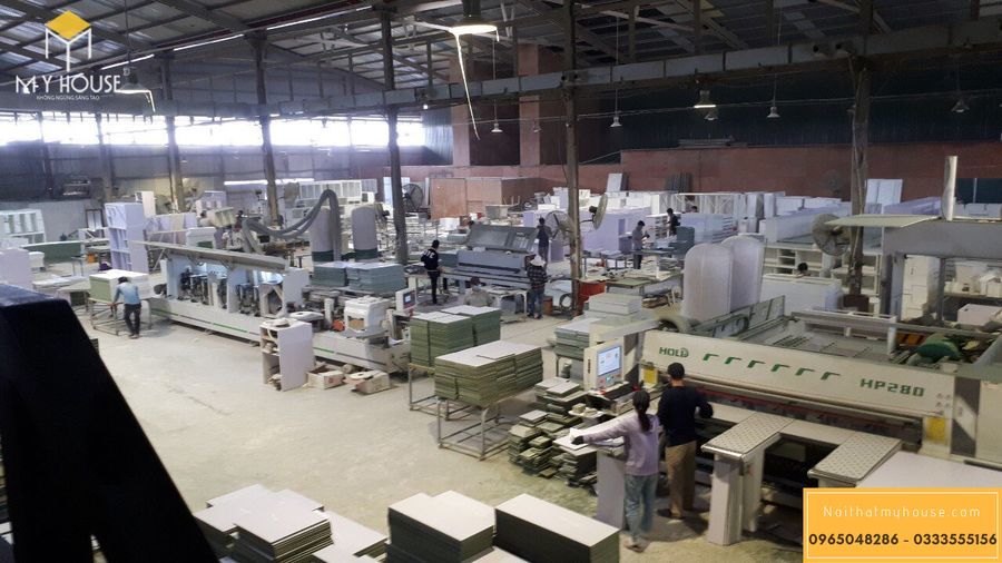 Xưởng sản xuất sofa chữ L chất lượng tại Hà Nội - View 4