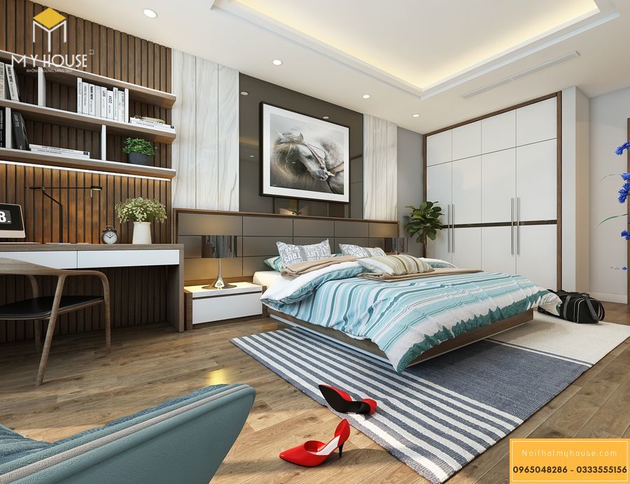 7 Mẫu thiết kế phòng ngủ biệt thự hiện đại hot 2021 Welcome To Dunlopillo  Sài Gòn Store