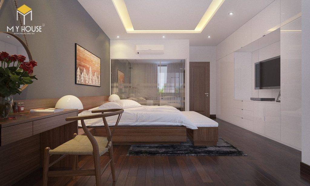 Thiết kế nội thất phòng ngủ master - View 2