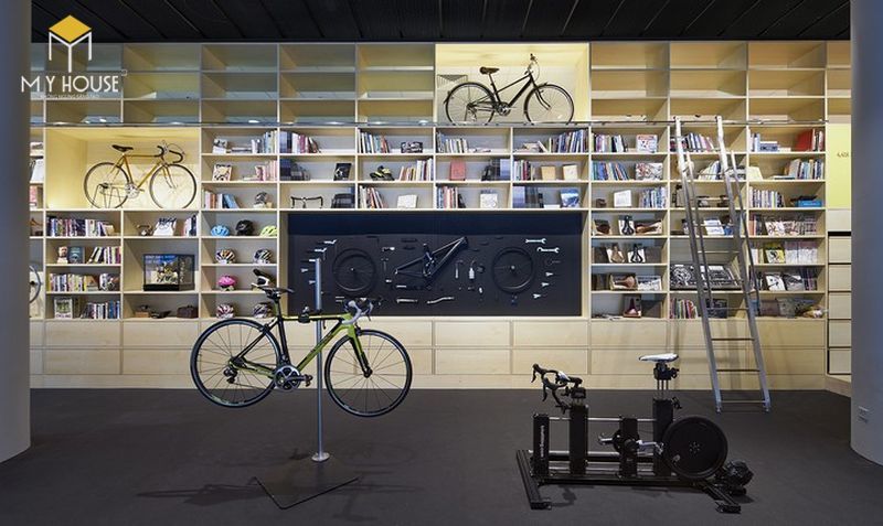 Thiết thế nội thất Showroom trưng bày xe đạp - View 1