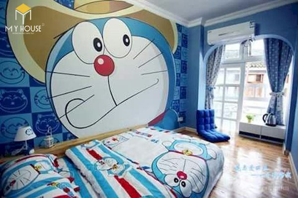 Mẫu trang trí phòng ngủ doremon đẹp - 6
