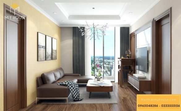 Thiết kế nội thất chung cư Việt Đức Complex 1