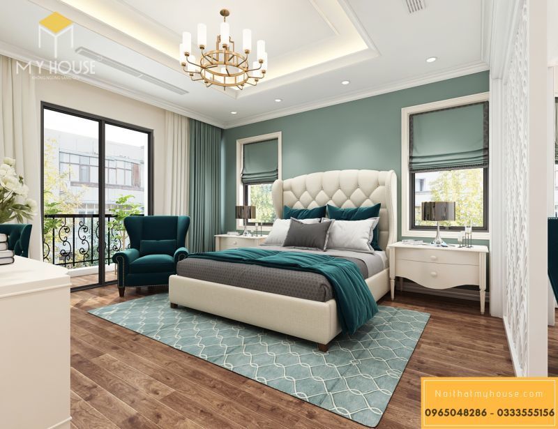 Thiết kế nội thất phòng ngủ đẹp Luxury - 3