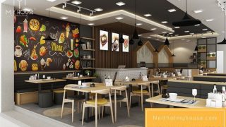 Thiết kế nội thất nhà hàng ăn nhanh 9