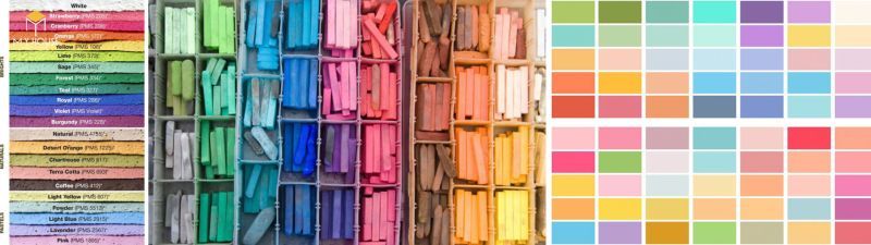Lý do mà màu Pastel được sử dụng ngày càng được phổ biến hiện nay là do bởi tính ứng dụng cao của nó và hiệu ứng màu sắc mang tính thẩm mỹ cao
