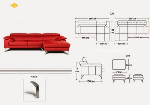 Bản vẽ ghế Sofa 8