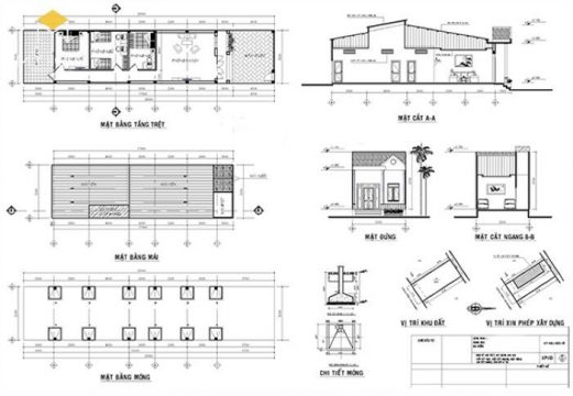 Bản vẽ xin phép xây dựng 4