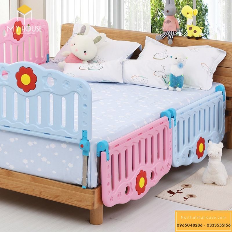 Mẫu giường ngủ dành cho bé sơ sinh - M2