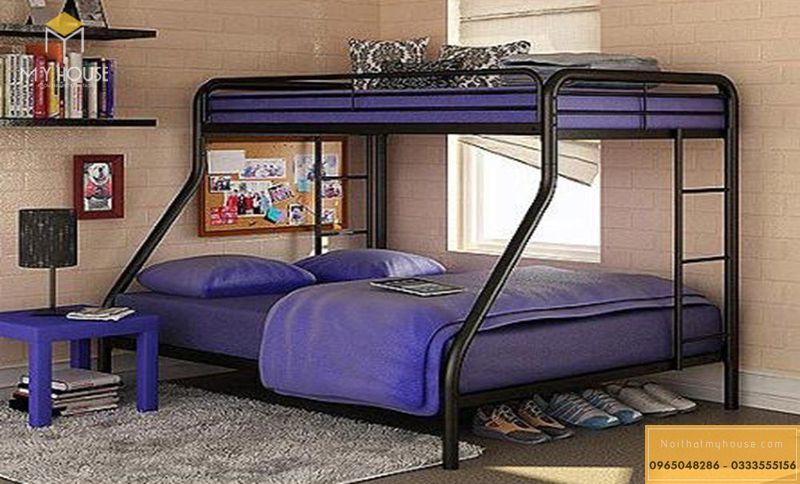 Giường tầng sắt cao cấp cũng được liệt kê vào giường tầng người lớn giá rẻ