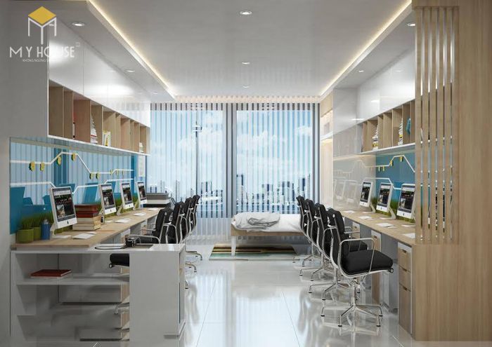 Các mẫu căn hộ Officetel được cung cấp các tiện ích văn phòng như lối đi riêng biệt, thang máy chuyên biệt