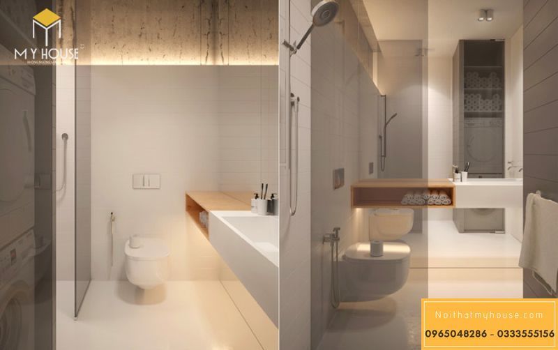 Phòng tắm thiết kế diện đại ấn tượng - M11