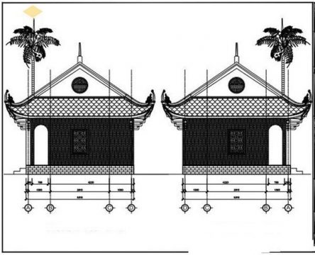 Bản vẽ thiết kế nhà thờ họ 14