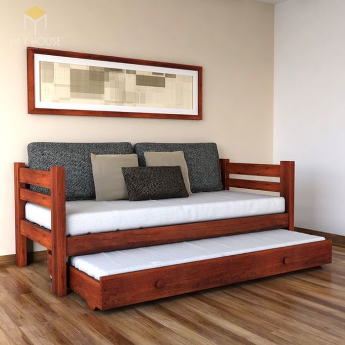 Ghế sofa léo thành giường hiện đại thông minh - Mẫu 8