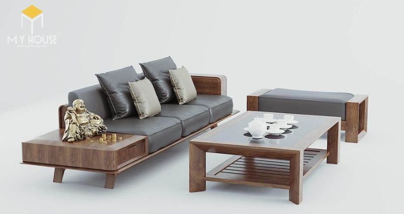 Ghế sofa gỗ được biết đến là một chất liệu chắc chắn, những chiếc ghế gỗ có độ bền rất cao