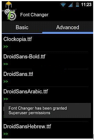 Lỗi font cad trên android