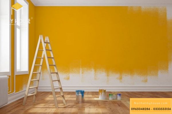Giá sơn nhà nội thất