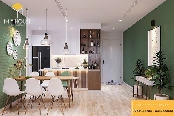 Mẫu thiết kế nội thất căn hộ 110 m2 -5