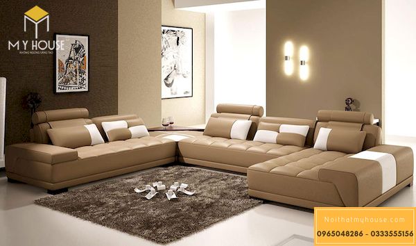 Sofa cho phòng khách lớn - Mẫu 10