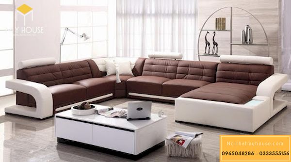 Sofa cho phòng khách lớn - Mẫu 3