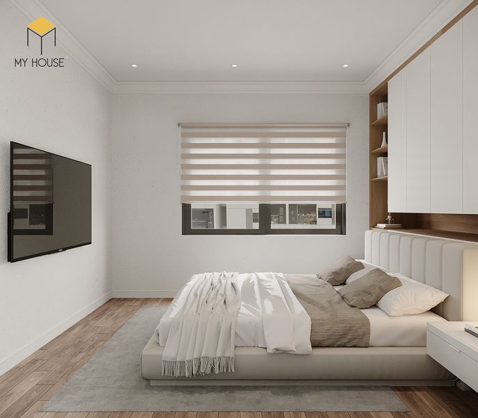 Thiết kế nội thất chung cư 3 phòng ngủ phong cách Scandinivian