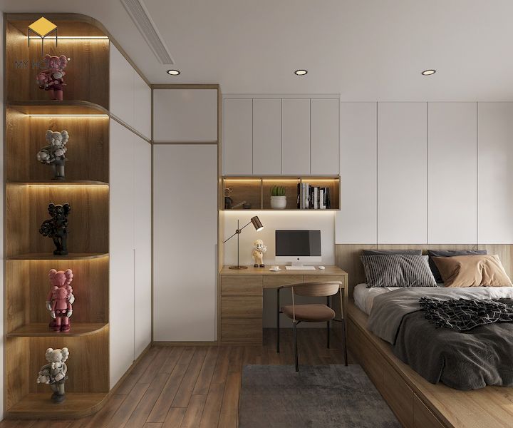 Thiết kế nội thất chung cư 3 ngủ phong cách hiện đại