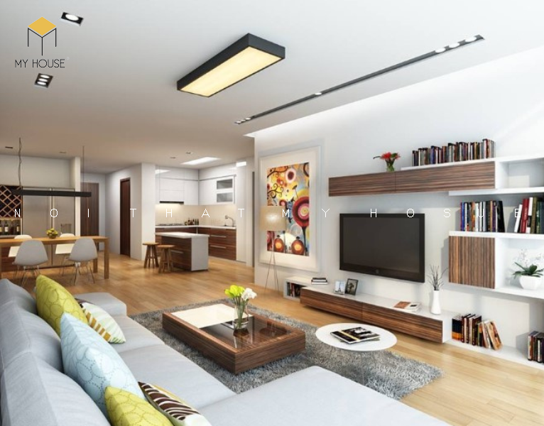 Thiết kế nội thất chung cư 50m2 thông minh