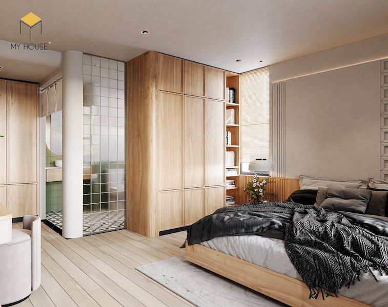 Thiết kế phòng ngủ Master chung cư 3 phòng ngủ