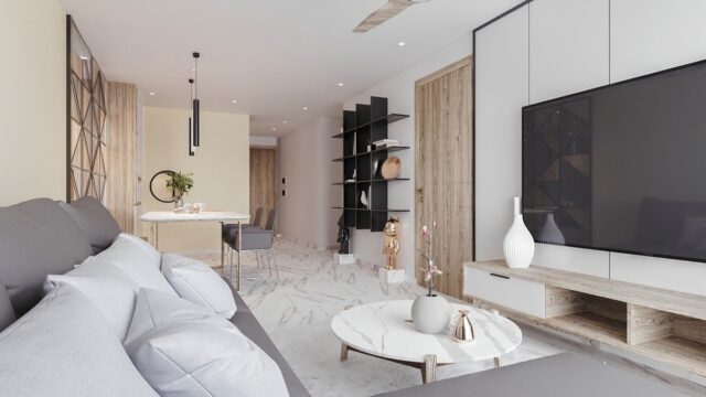 [Cập nhật] Mẫu thiết kế nội thất chung cư 2 phòng ngủ đẹp mê ly, xu hướng 2023 16
