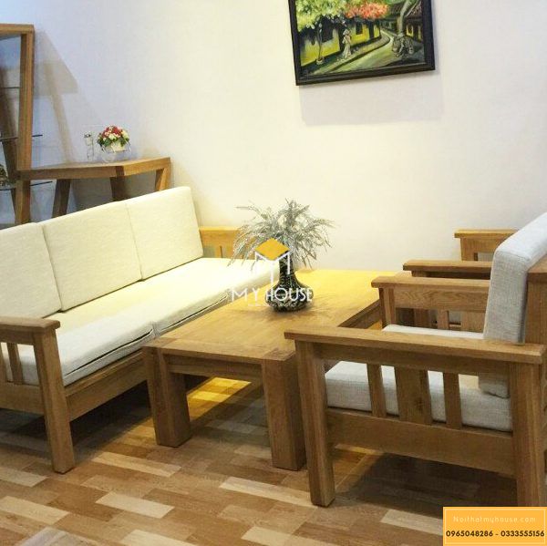 Sofa gỗ mini - Hình 21